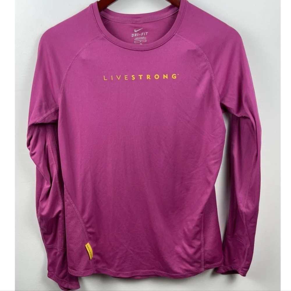 Nike Women's Dri-fit Livestrong Long Sleeve Shirt